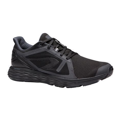 Chaussure Jogging Run Confort Homme Noir Kalenji Decathlon