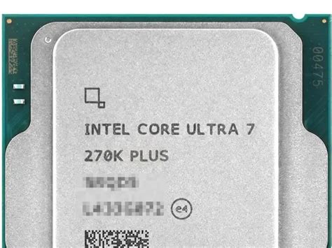 Intel Core Ultra 7 270k Plus Ultra 9 285k Performansını Daha Ucuza
