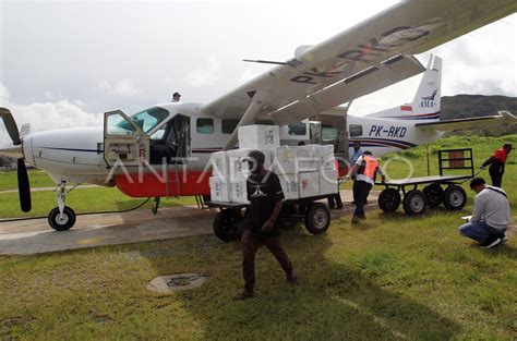 Pengiriman Logistik Pemilu 2024 Di Papua Pegunungan ANTARA Foto