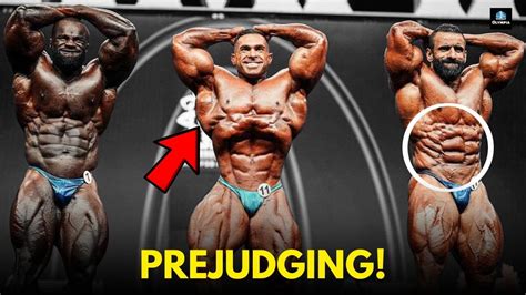 Mr Olympia Mens Open Bodybuilding Prejudging Youtube