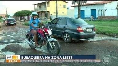 PITV 1ª Edição Moradores da Zona Leste reclamam de buracos em ruas e