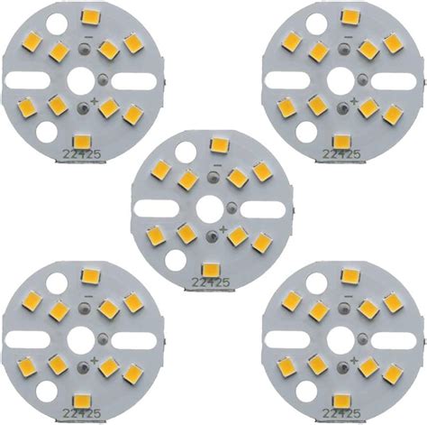 Uxcell LED Chip Bulb 300mA 5W 10 LEDs 5730 Surface Mounted Devices