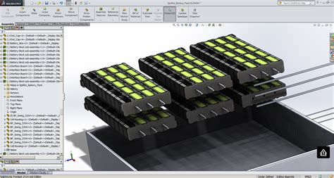 Advanced Solar Electric Vehicle Battery Pack Design On Behance