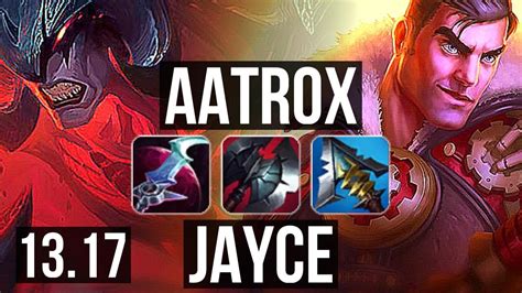 AATROX Vs JAYCE TOP 76 Winrate 5 1 9 Rank 10 Aatrox TR