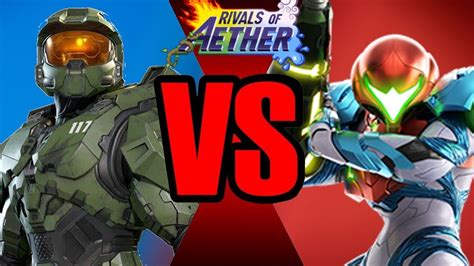 Master Chief Vs Samus Rivals Of Aether Mod Battle S Youtube