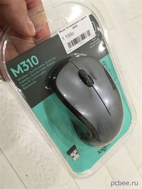 Logitech wireless mouse m310 silver black usb обзор
