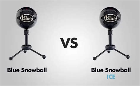 Blue Snowball vs Snowball ICE