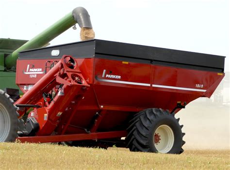 48 Series In Line Auger Grain Carts Parker Equipment