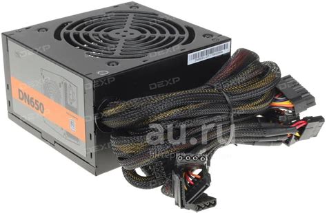 650W Deepcool DN650 80+ (20+4 pin, 4+4 pin CPU, 5 SATA, 6+2 pin x2 PCI ...