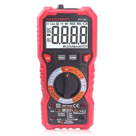 Ht Telt V Ac Dc Digitale Multimeter Nc Grandado