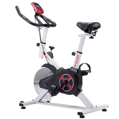 KUOKEL Exercise Bike, Digital Monitor with Adjustable Seat & Handlebar ...