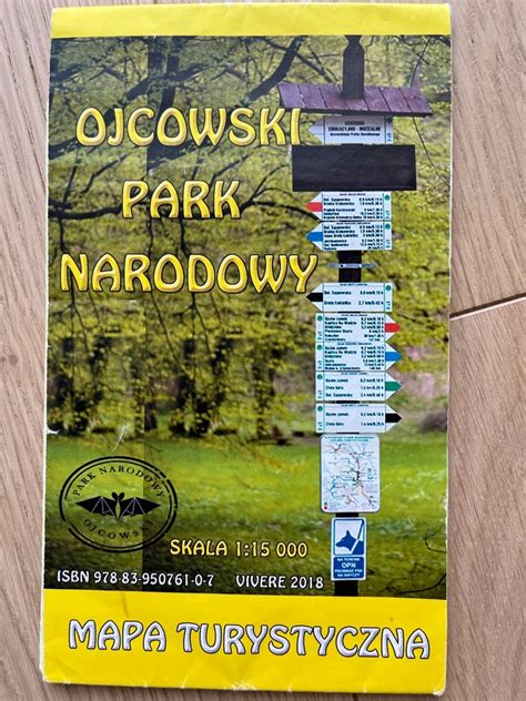 Ojcowski Park Narodowy Mapa Turystyczna