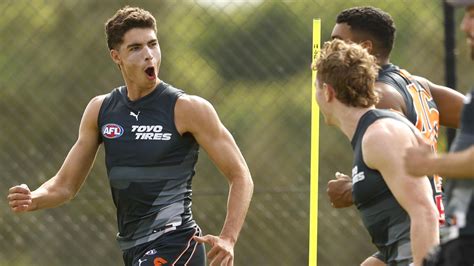 AFL News 2024 GWS Draftee Joe Fonti To Make His Debut Against Carlton