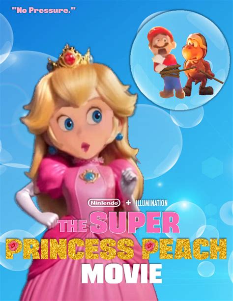 The Super Princess Peach Movie (Fan-Made) Poster by PrincessCreation345 ...