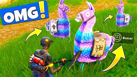 COMO ENCONTRAR LLAMAS en FORTNITE LOCALIZACIÓN COFRES SUMINISTRO