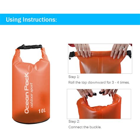 Opvouwbare Waterdichte Pvc Dry Bag Rugzak Voor Zwe Grandado