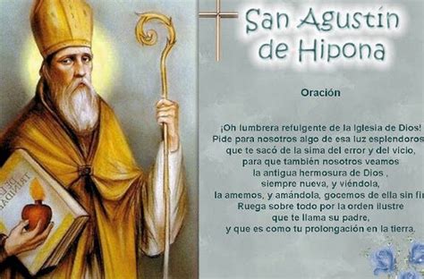 Oración a San Agustín de Hipona Encuentra paz y sabiduría en tus