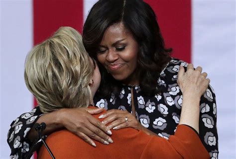 Us Election 2016 Michelle Obama Campaigns With Her Girl Hillary