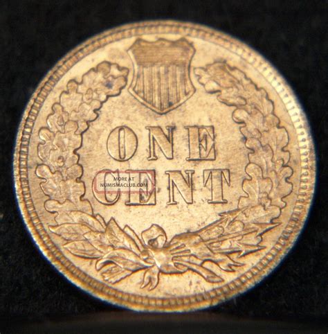 Indian Head Cent Red Choice Bu C