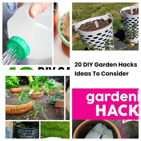 20 DIY Garden Hacks Ideas To Consider SharonSable