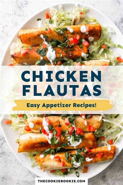 Chicken Flautas Recipe - The Cookie Rookie®