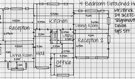 Graph Paper For House Plans Drawn House Graph Paper Pencil And In Color