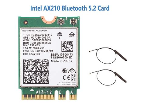 Mbps Wifi E Intel Ax Bluetooth M Key E Wifi Card