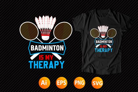 Badminton T-shirt Design 27 Graphic by Unique T-shirt78 · Creative Fabrica