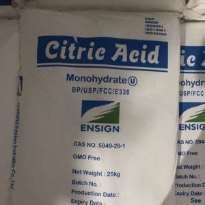 Tổng quan về acid citric công thức hóa học Tìm hiểu về tính chất và