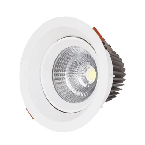 Eris Deep Round Shaped Tiltable Cob Led Light W W