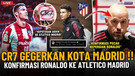 Seketika Gemparkan Simione Ten Hag Jelas Keputusan Ronaldo Di Mu