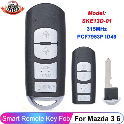 Chip ID49 De 315MHz Para Mazda 3 6 Miata SKE13D 01 2014 2015 2016