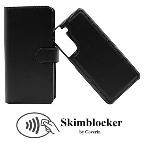 Skimblocker XL Magnet Fodral Samsung Galaxy S21 5G G991B Svart