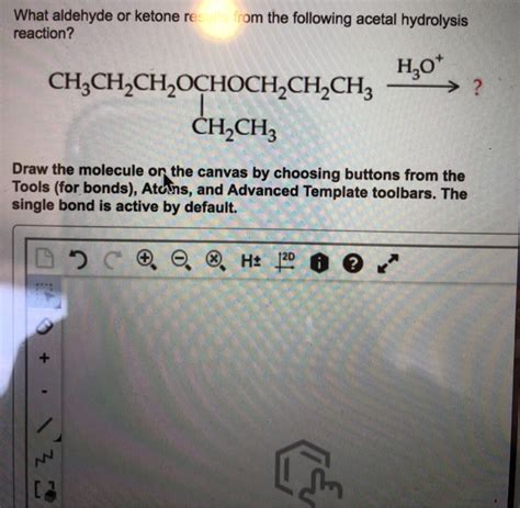 Solved What Aldehyde Or Ketone Resfrom The Following Acetal Chegg