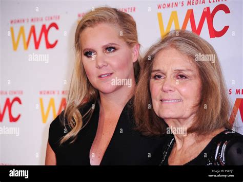 New York Ny Usa 5th Nov 2015 Amy Schumer Gloria Steinem At