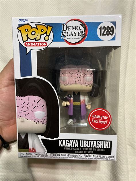 Kagaya Ubuyashiki Demon Slayer Funko Pop 1289 Anime GameStop Exclusive