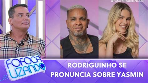 Rodriguinho Se Pronunciou Sobre Falas Sobre Yasmin Brunet