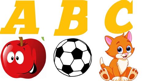 Abcd Two Words A For Apple Abc Alphabet Songs With Sounds For