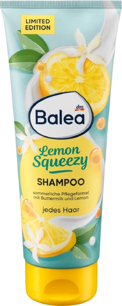 Balea Lemon Squeezy Shampoo Szampon Do Włosów Cena Opinie Recenzja Kwc