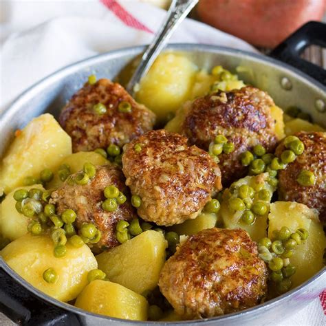 Polpette In Umido Con Patate E Piselli Letortedigessica