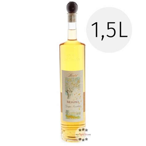 Grappa Berta Monprà Magnumflasche 1 5 Liter mySpirits ch