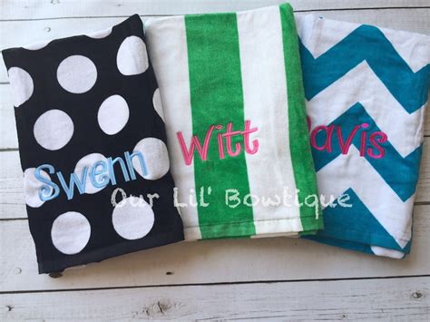 Personalized Beach Towel Beach Towels Monogram Towels - Etsy