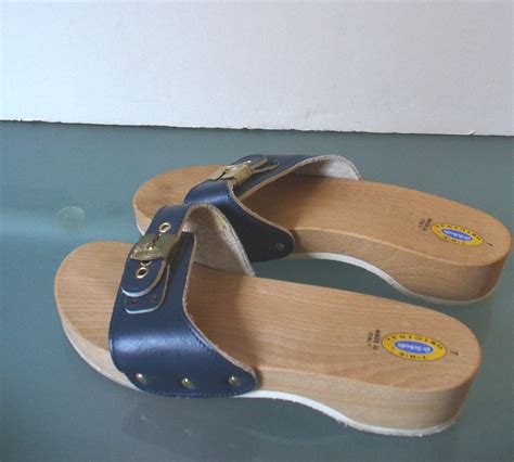 Vintage Made In Italy The Original Dr Scholls Exercise Sandals Size