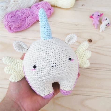 Receita Amigurumi Unicórnio em pdf Elo7 Produtos Especiais