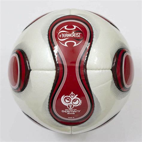 Red Teamgeist Official Match Ball World Cup Soccer Ball 2006 - Etsy