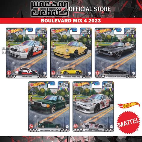 Hot Wheels Premium Boulevard Mix 4 2023 Shopee Malaysia
