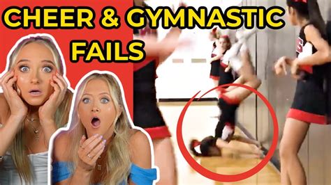 Embarrassing Moments In Cheer And Gymnastics Youtube