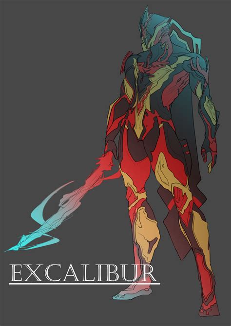 Warframe Excalibur Hirenge Character Design References Warframe