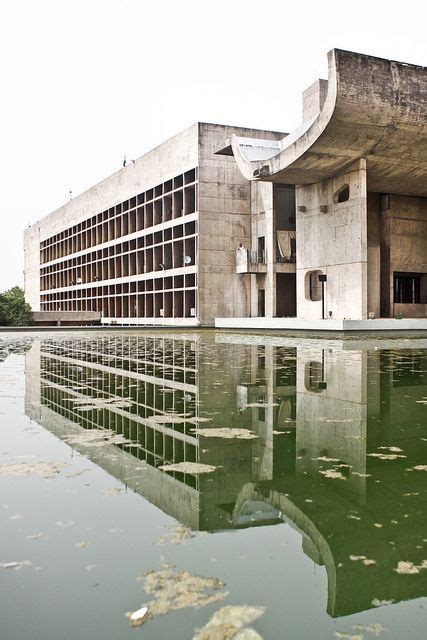 Assembly Building Part Of The Capitol Complex Chandigarh India By Le