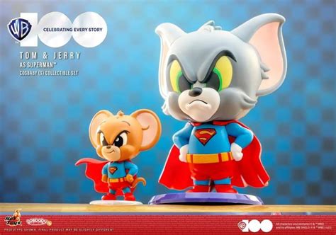 Фигурка Hot Toys WB Tom Jerry As Superman Cosbaby купить в интернет магазине geek collector